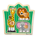 Jumbo Knob Jungle Friends Puzzle